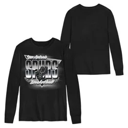 NBA San Antonio Spurs Kids' Black Long Sleeve T-Shirt - L