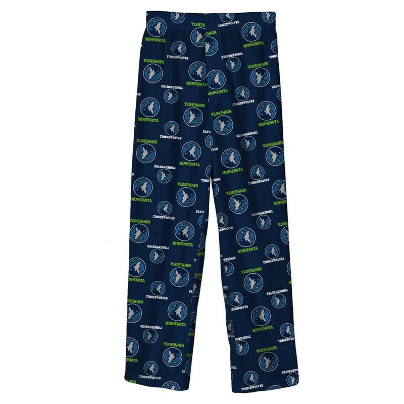 slide 1 of 1, NBA Minnesota Timberwolves Kids' Lounge Pants - S, 1 ct