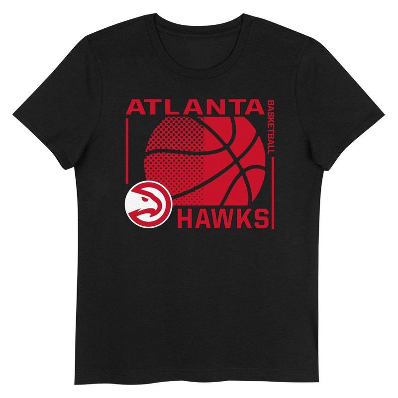 slide 2 of 2, NBA Atlanta Hawks Kids' Short Sleeve Crewneck T-Shirt - L, 1 ct