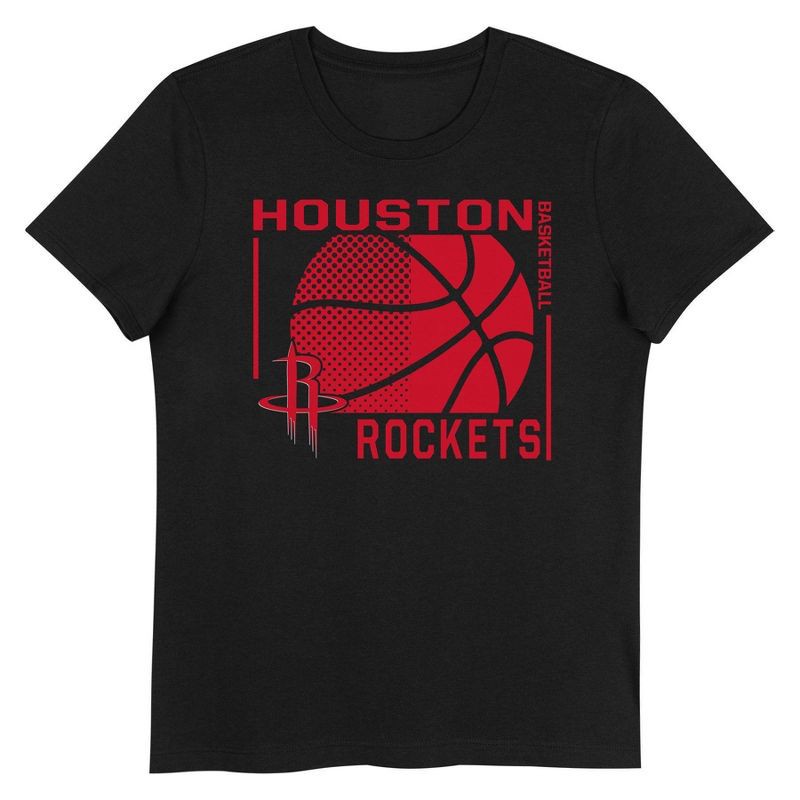 slide 3 of 3, NBA Houston Rockets Kids' Short Sleeve Crewneck T-Shirt - M, 1 ct