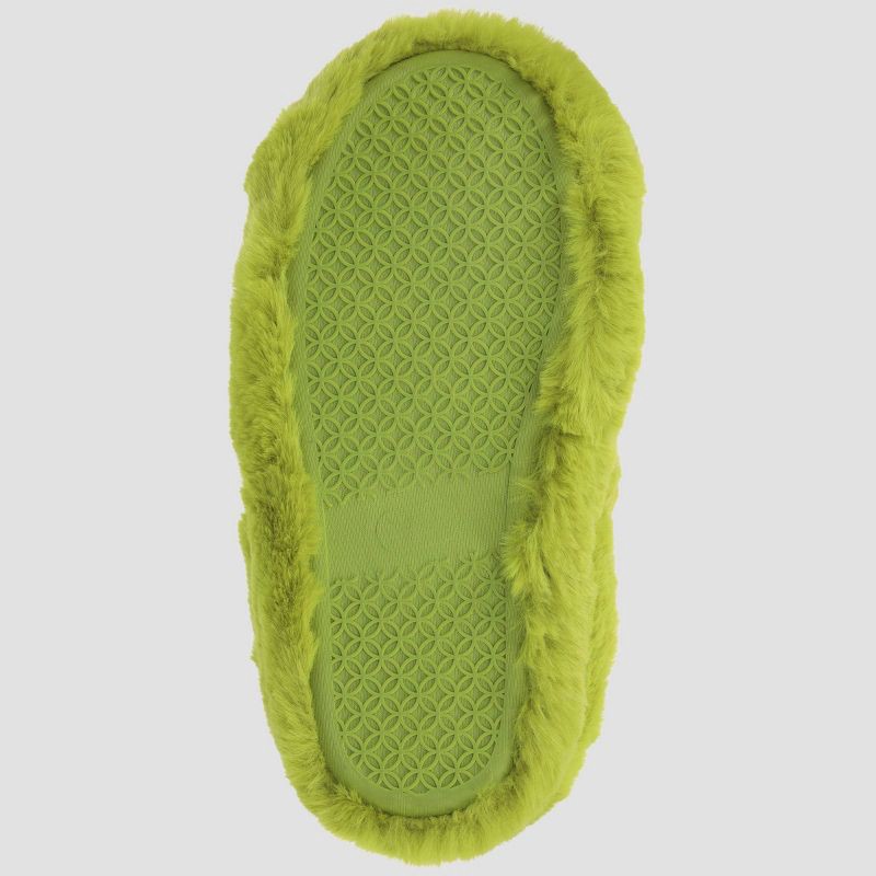 slide 5 of 7, The Grinch Kids' Slide Slippers - Green 13-1, 1 ct