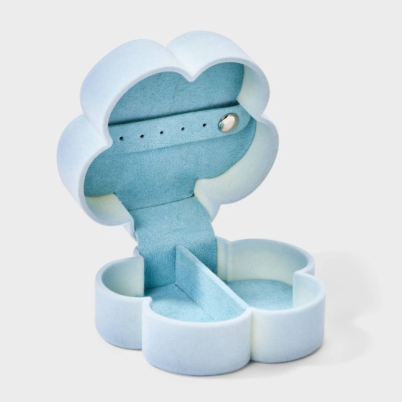 slide 2 of 2, Girls' Flower Shaped Jewelry Organizer - Cat & Jack™ Purple, 1 ct