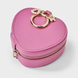 Girls' Heart Shaped Jewelry Organizer - Cat & Jack™ Pink