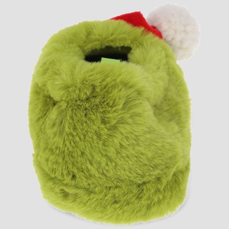 slide 3 of 6, The Grinch Toddler Slide Slippers - Green 11T-12T, 1 ct