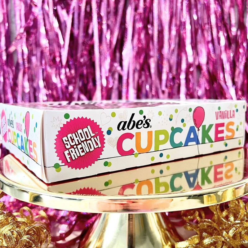 slide 3 of 4, abe's Vanilla Mini Cupcakes - 12.5oz/12ct, 12 ct; 12.5 oz