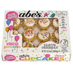abe's Vanilla Mini Cupcakes - 12.5oz/12ct