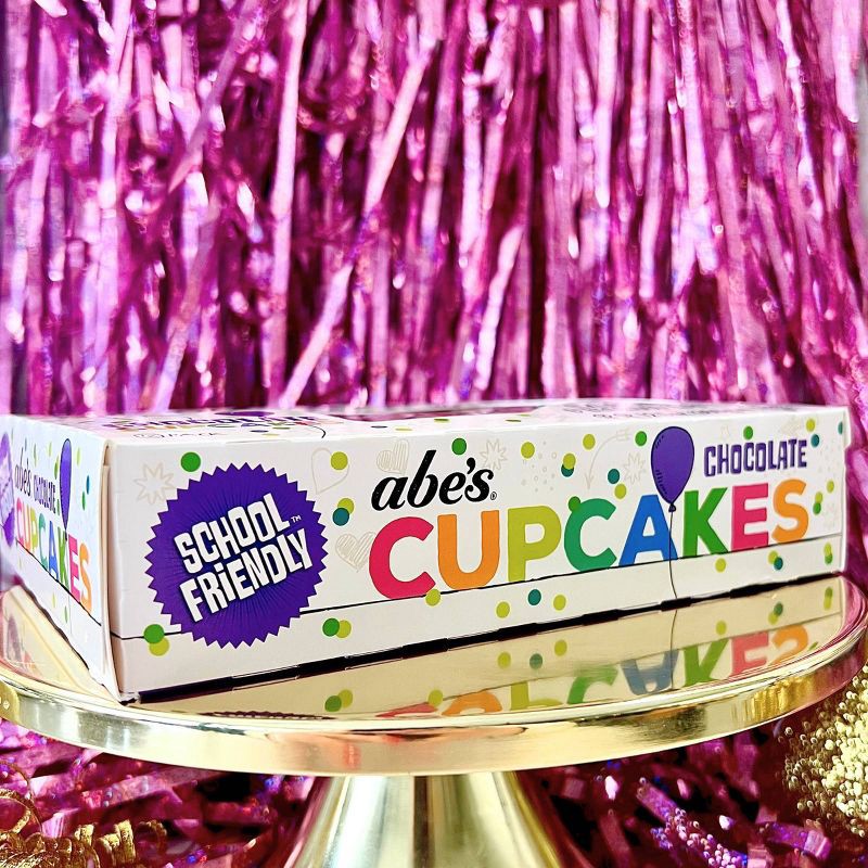 slide 3 of 4, abe's Chocolate Mini Cupcakes - 12.5oz/12ct, 12 ct; 12.5 oz