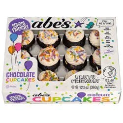 abe's Chocolate Mini Cupcakes - 12.5oz/12ct