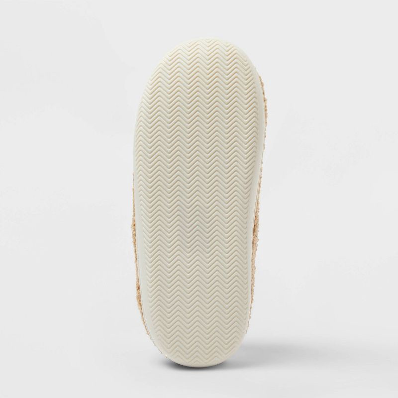 slide 4 of 5, Adult Gingerbread Scuff Slippers - Wondershop™ Camel S, 1 ct