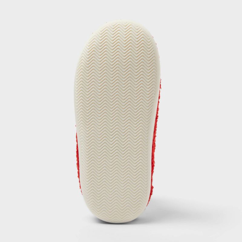 slide 4 of 5, Kids' Cabin Crew Scuff Slippers - Wondershop™ Red 4-5, 1 ct