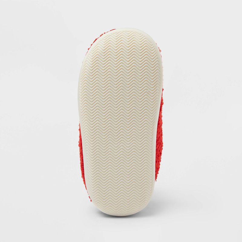 slide 4 of 5, Toddler Cabin Crew Scuff Slippers - Wondershop™ Red 7T-8T, 1 ct