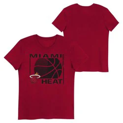 NBA Miami Heat Kids' Short Sleeve Crewneck T-Shirt - M