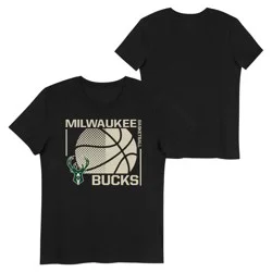 NBA Milwaukee Bucks Kids' Short Sleeve Crewneck T-Shirt - M