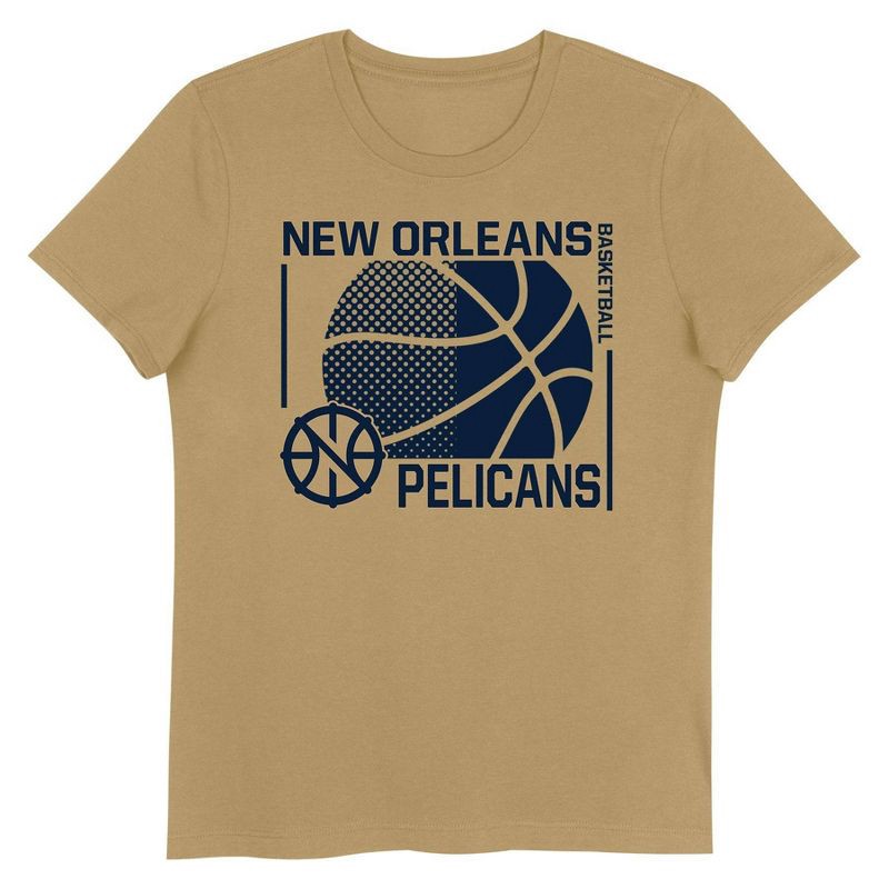 slide 2 of 3, NBA New Orleans Pelicans Kids' Short Sleeve Crewneck T-Shirt - S, 1 ct