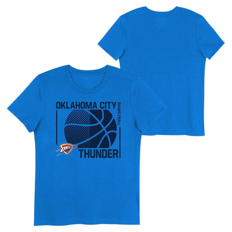 slide 1 of 3, NBA Oklahoma City Thunder Kids' Short Sleeve Crewneck T-Shirt - L, 1 ct