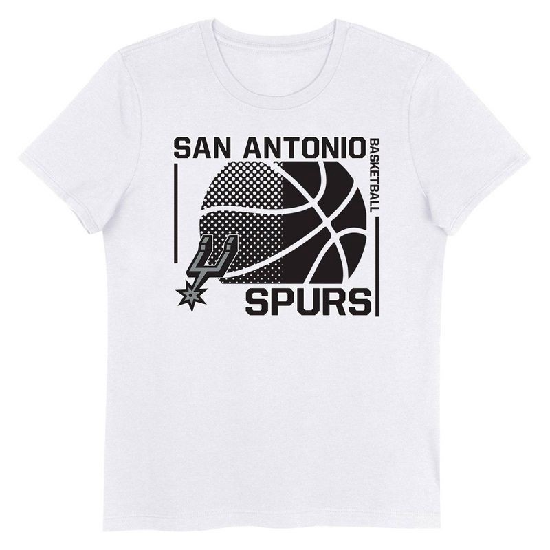 slide 2 of 3, NBA San Antonio Spurs Kids' Short Sleeve Crewneck T-Shirt - XS, 1 ct