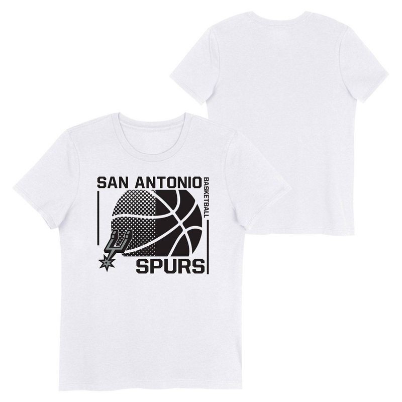 slide 1 of 3, NBA San Antonio Spurs Kids' Short Sleeve Crewneck T-Shirt - XS, 1 ct
