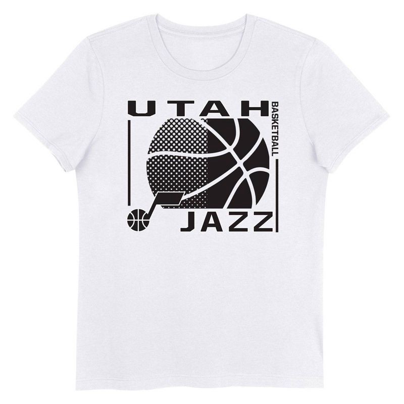 slide 2 of 3, NBA Utah Jazz Kids' Short Sleeve Crewneck T-Shirt - S, 1 ct