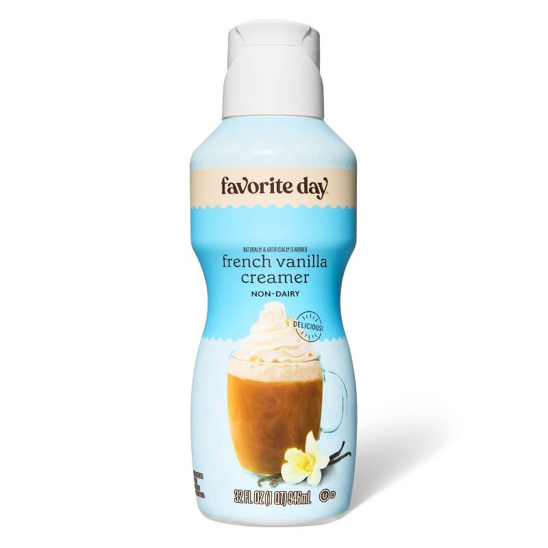 slide 1 of 3, French Vanilla Non-Dairy Creamer - 32fl oz - Favorite Day™, 32 fl oz