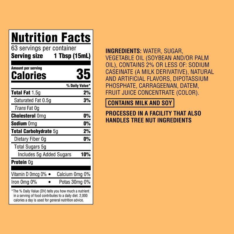 slide 4 of 4, Salted Caramel Creamer - 32 fl oz - Favorite Day™, 32 fl oz, 12 ct