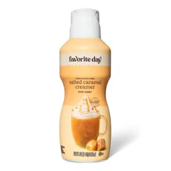 Salted Caramel Non-Dairy Creamer - 32oz/12ct - Favorite Day™
