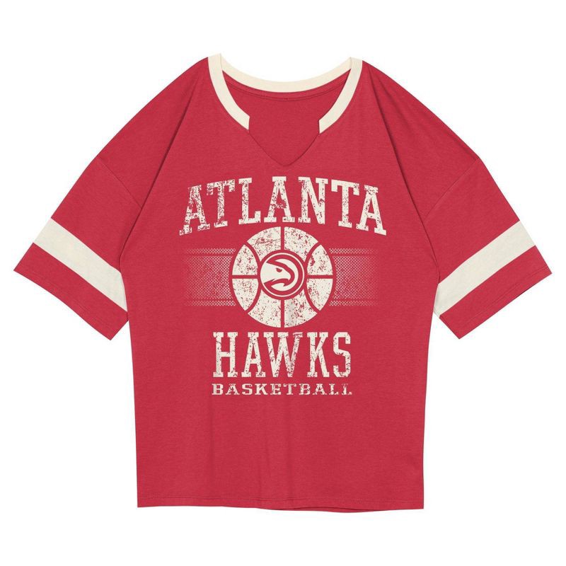 slide 3 of 3, NBA Atlanta Hawks Kids' Short Sleeve Fashion T-Shirt - S, 1 ct
