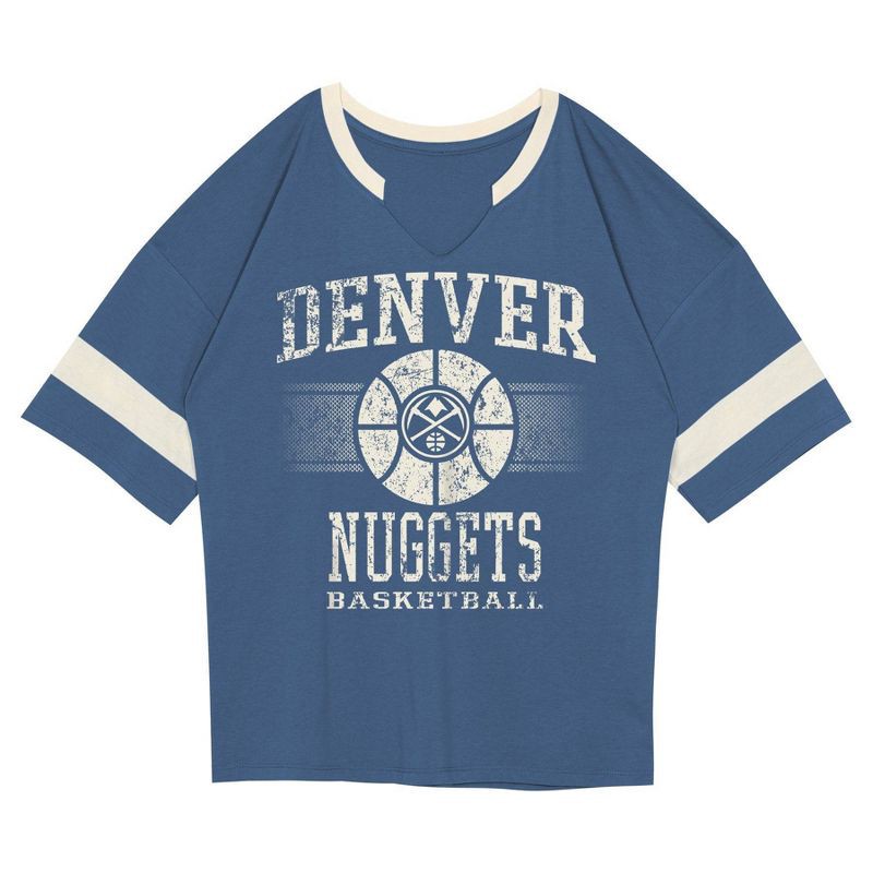 slide 2 of 3, NBA Denver Nuggets Kids' Short Sleeve Fashion T-Shirt - S, 1 ct