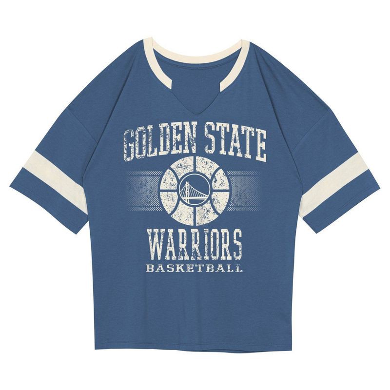 slide 3 of 3, NBA Golden State Warriors Kids' Short Sleeve Fashion T-Shirt - S, 1 ct