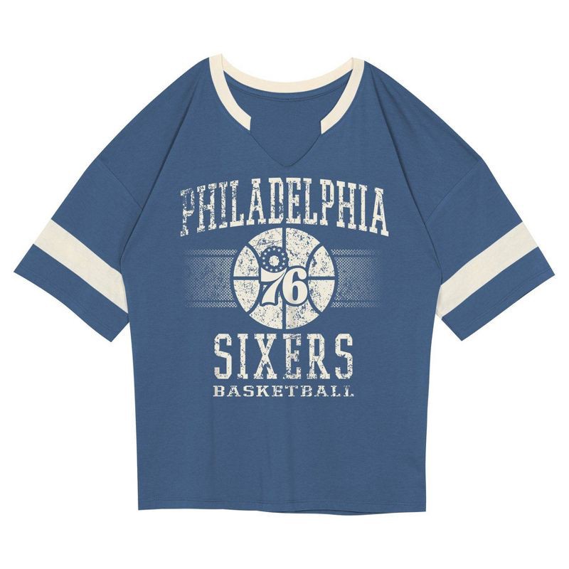 slide 2 of 3, NBA Philadelphia 76ers Kids' Short Sleeve Fashion T-Shirt - XL, 1 ct