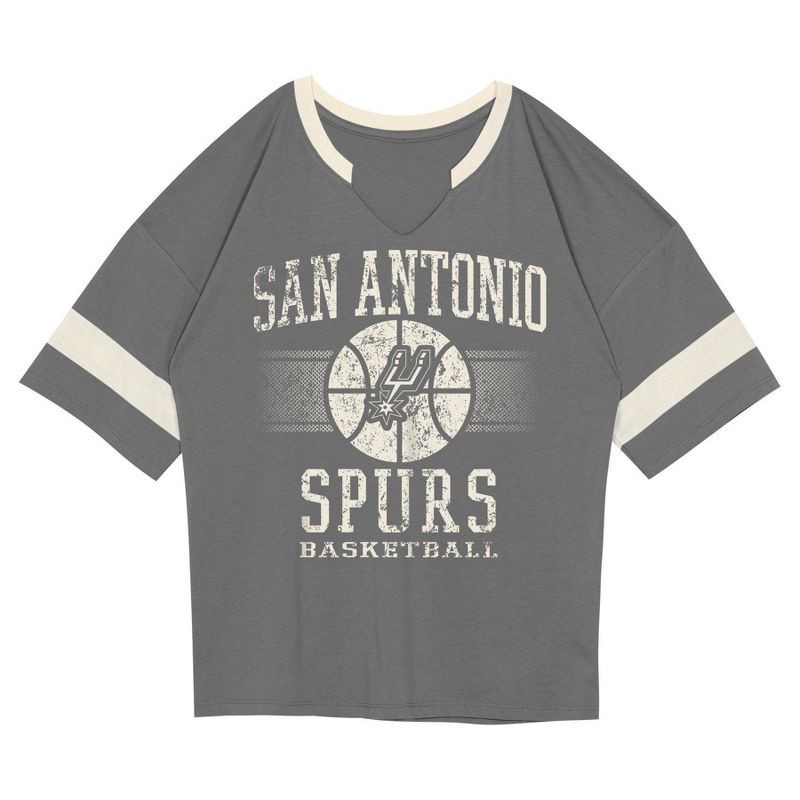 slide 2 of 3, NBA San Antonio Spurs Kids' Short Sleeve Fashion T-Shirt - L, 1 ct