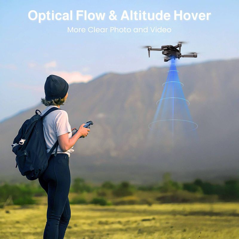 slide 7 of 8, Snaptain S5C Elite 2MP Camera Drone with Remote Control: Wi-Fi Video, Beginner Level, 1 ct