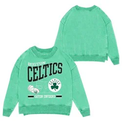 NBA Boston Celtics Kids' Crew Fleece Sweatshirt - S
