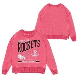 NBA Houston Rockets Kids' Crew Fleece Sweatshirt - S