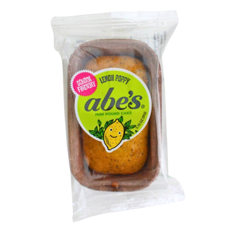slide 1 of 4, Abe's Lemon Poppy Mini Pound Cake - 3.18oz, 3.18 oz