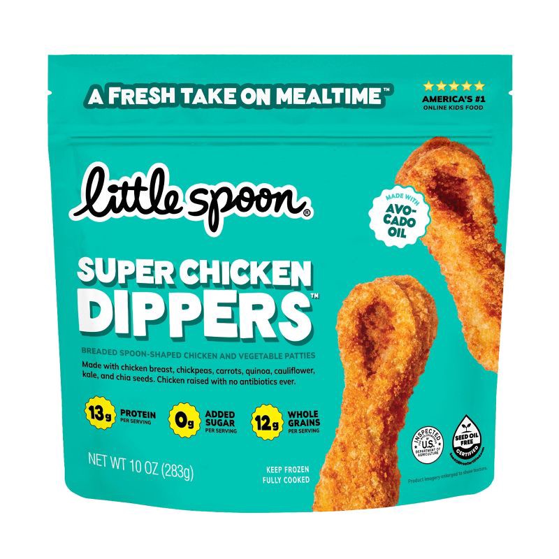 slide 1 of 6, Little Spoon Super Chicken Dippers ' Food - 10oz, 10 oz