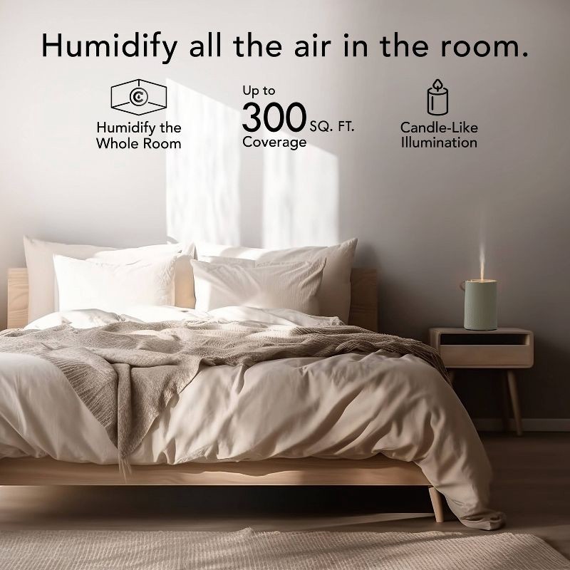 slide 4 of 7, Vornado VOTIV 4 Ultrasonic Humidifier Sage Green, 1 ct