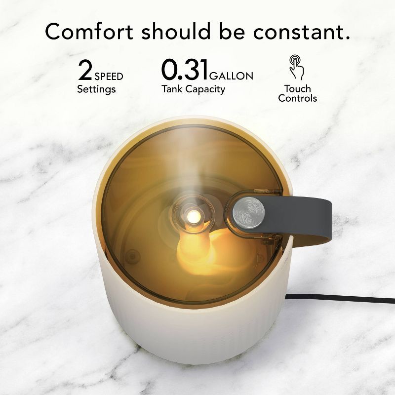 slide 2 of 7, Vornado VOTIV 4 Ultrasonic Humidifier Off-White, 1 ct