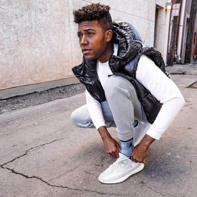 slide 3 of 3, NBA Memphis Grizzlies Mixer Crew Socks - Large, 1 ct