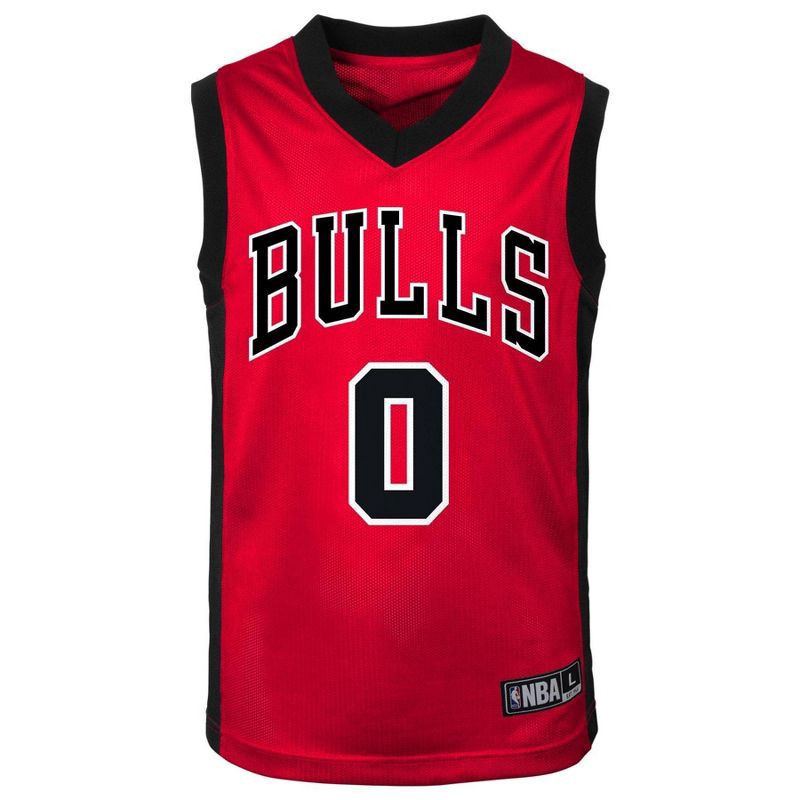slide 2 of 3, NBA Chicago Bulls Toddler Coby White Jersey - 3T, 1 ct