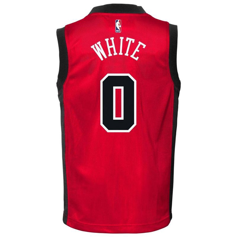 slide 3 of 3, NBA Chicago Bulls Toddler Coby White Jersey - 3T, 1 ct