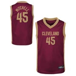 NBA Cleveland Cavaliers Toddler Donovan Mitchell Jersey - 4T