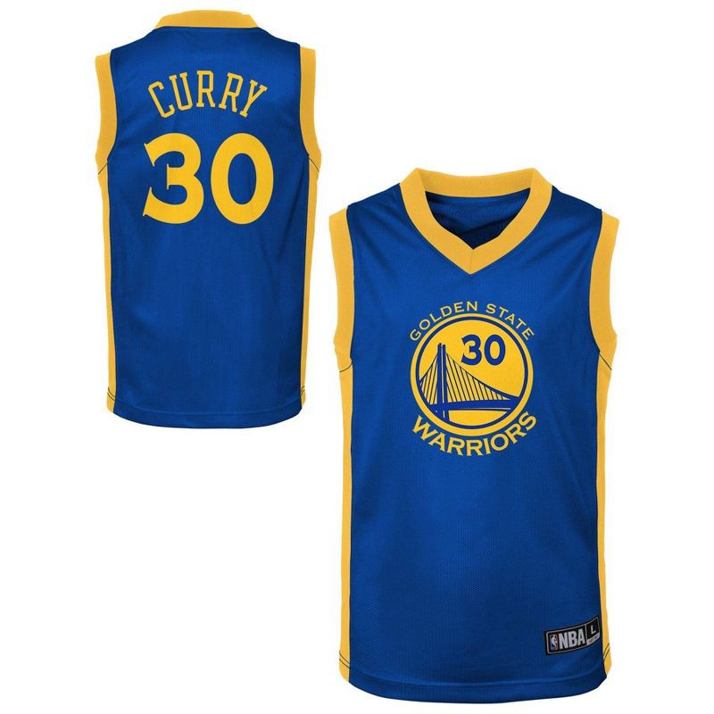 slide 1 of 3, NBA Golden State Warriors Toddler Stephen Curry Jersey - 4T, 1 ct