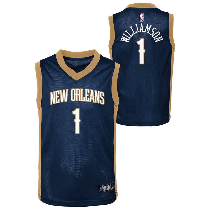 slide 1 of 3, NBA New Orleans Pelicans Toddler Zion Williamson Jersey - 4T, 1 ct