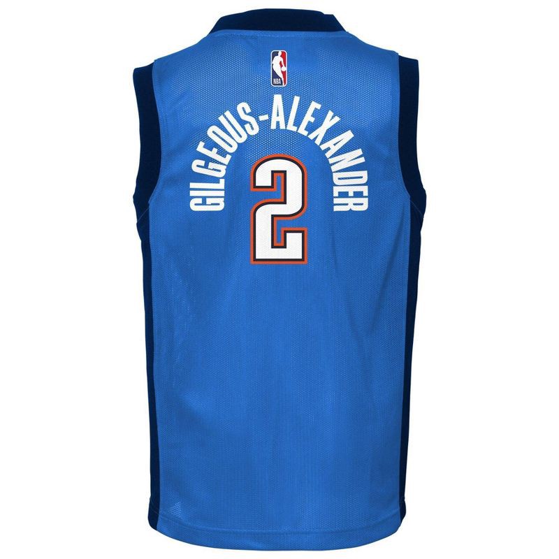 slide 3 of 3, NBA Oklahoma City Thunder Toddler Shai Gilgeous-Alexander Jersey - 2T, 1 ct