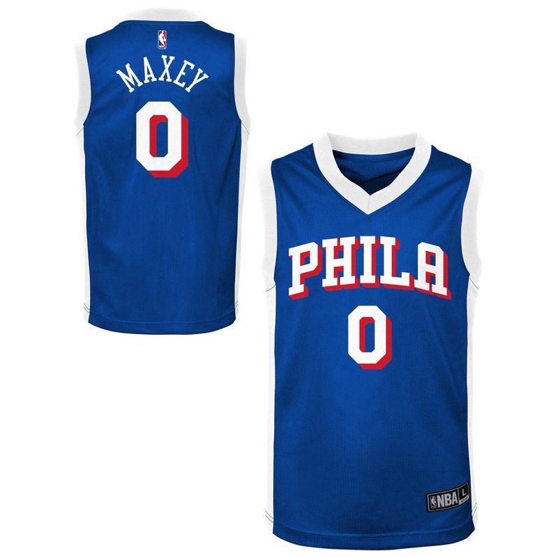 slide 1 of 3, NBA Philadelphia 76ers Toddler Tyrese Maxey Jersey - 4T, 1 ct
