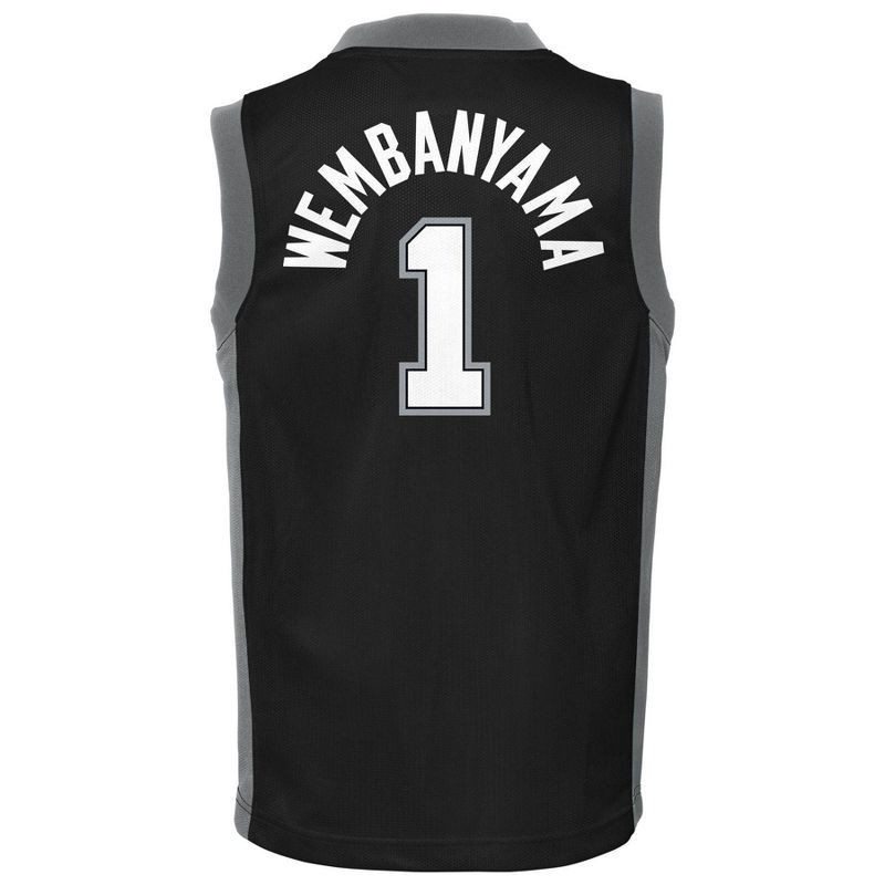 slide 3 of 3, NBA San Antonio Spurs Toddler Victor Wembanyama Jersey - 3T, 1 ct