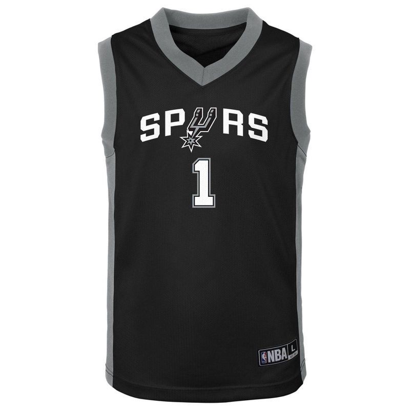 slide 2 of 3, NBA San Antonio Spurs Toddler Victor Wembanyama Jersey - 4T, 1 ct