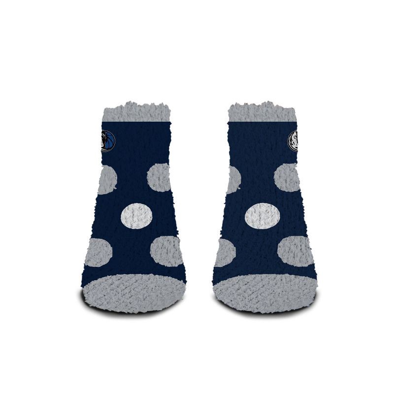 slide 2 of 3, NBA Dallas Mavericks Big Dot Fuzzy Socks, 1 ct