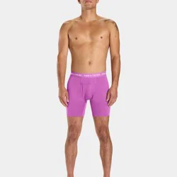 Pair of Thieves Men's Super Fit Solids 2pk Boxer Briefs - Apricot Orange XL