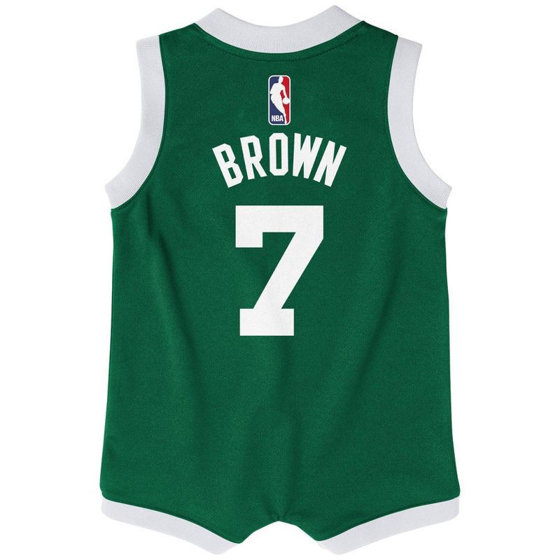 slide 3 of 3, NBA Boston Celtics Infant Jaylen Brown Bodysuit - 3-6 Months, 1 ct